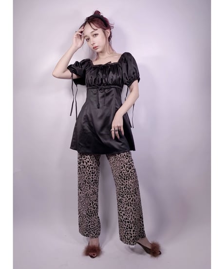 Emboss Tunic One-Piece　型押しチュニックワンピース
