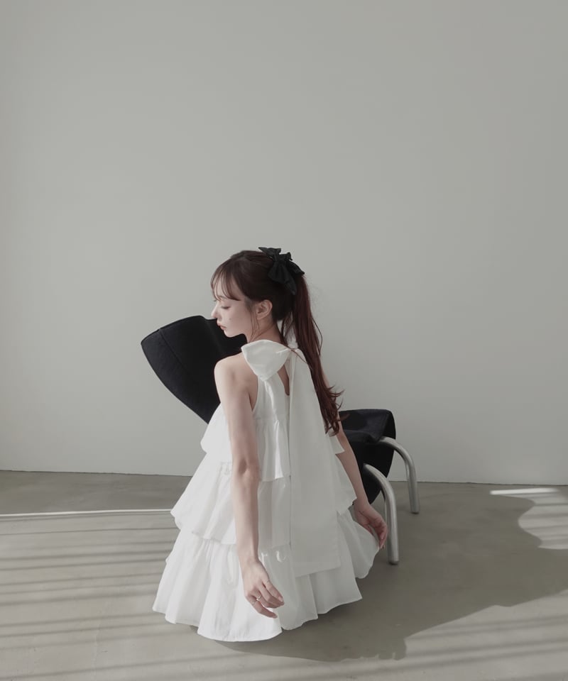 Milk】ティアードバルーンチュニックワンピース / Tiered Balloon Tuni