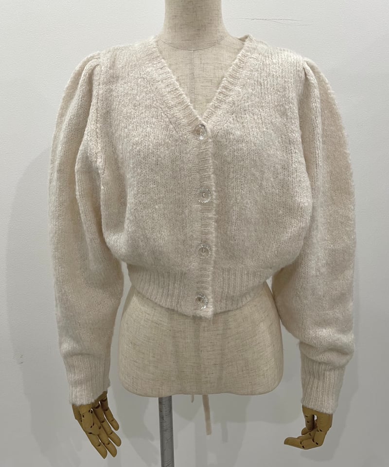 フロントクロスニットカーディガン / Front Cross Knit Cardigan |  