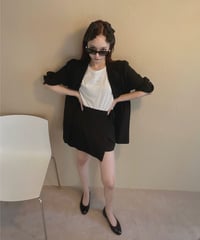 ラップミニスカート(インナーショートパンツ付き) /Wrap Mini Skirt( +inner Short Pants)