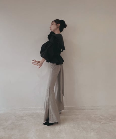 フリルビッグ襟ブラウス /   Fril Big Collar Blouse