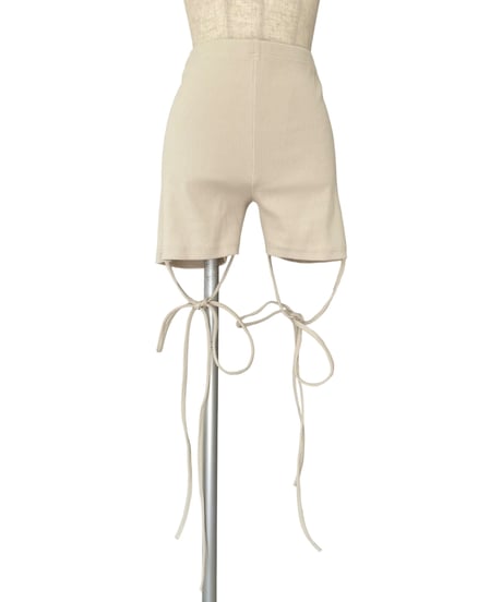 【Basic Collection】リボンショートパンツ /Ribbon Short Pants