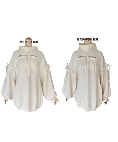 レースアップチュニックワンピ /  Laceup Tunic One-Piece