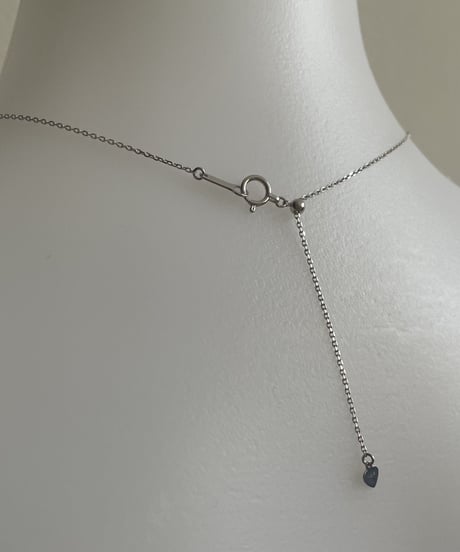 【1-7文字】"My NeckLace" / 10K White Gold