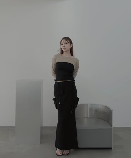 【Basic Collection】2Wayシアートップ /2Way Sheer Top
