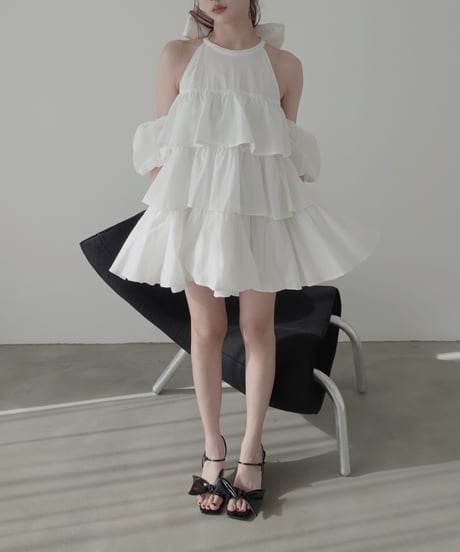 【Milk】ティアードバルーンチュニックワンピース / Tiered Balloon Tunic One-Piece