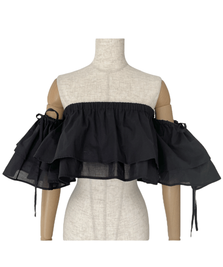 3wayスリーブボリュームフリルトップ / 3Way Sleeve Volume Frills Top