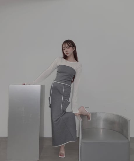 スウェットベアトップ /Sweat Bare Top