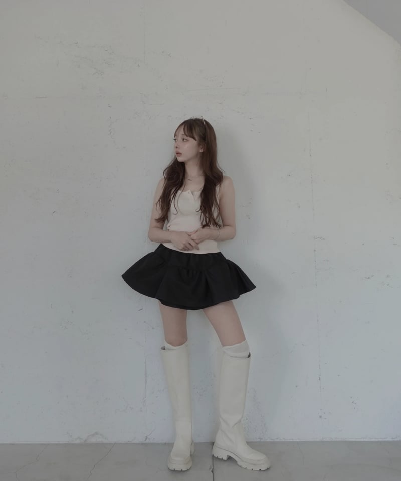 ボリュームフレアスカート / Volume Flare Skirt | FICTION TO