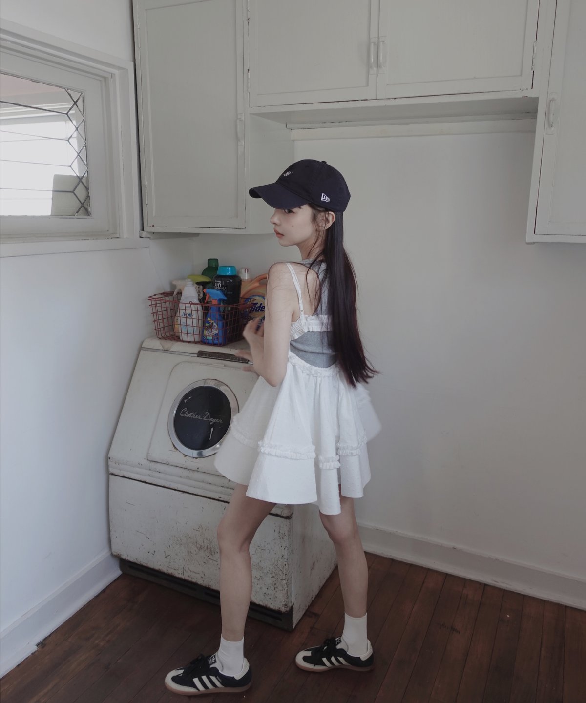 ワンピース fictiontokyo CamisoleTunicDress フードロングワンピース/Hooded Long One-Piece | FICTION TOK
