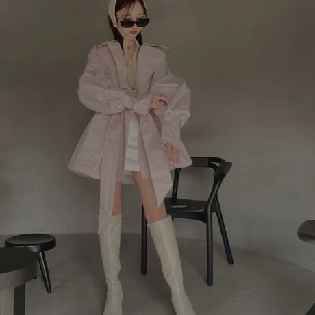 ボリュームスリーブトレンチコート / Volume Sleeve Trench Coat