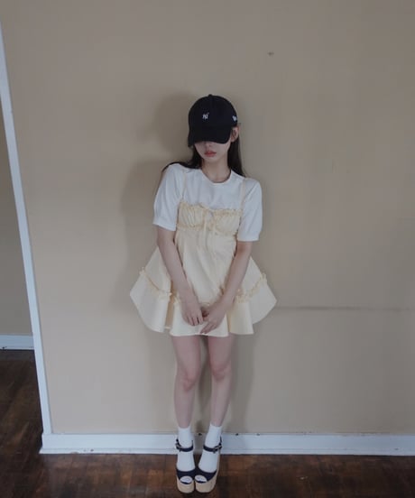［Lemonade］キャミソールチュニックドレス /Camisole Tunic Dress