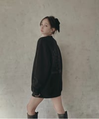 【ブラック】リプリントスウェット /Reprint Sweat