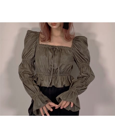 Front Ribbon Tops　フロントリボントップス