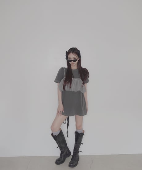 【セット割引】チュールトップ + Big Logo T