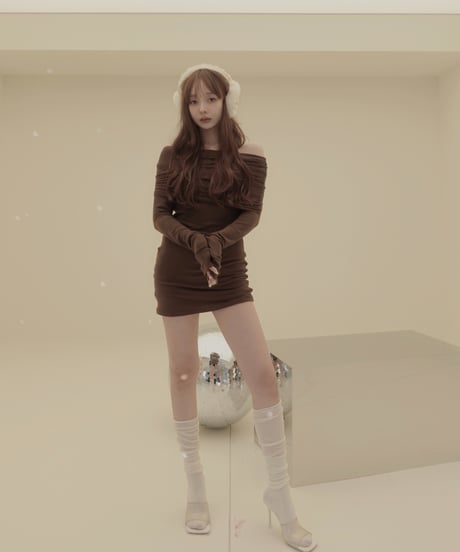 【Basic Collection】2wayオフショルダーチュニック / 2way Off-Shoulder Tunic