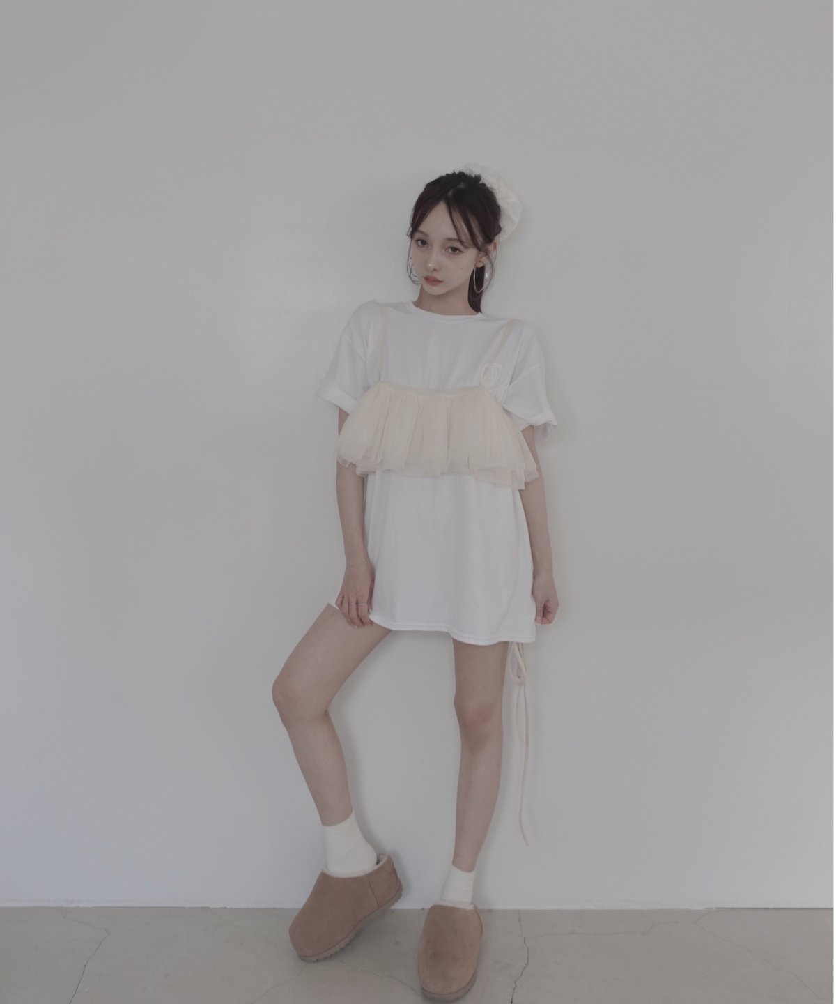 fiction tokyo トップス　グレー fiction tokyo トップス グレー CATEGORY TOPS | FICTION TOKYO