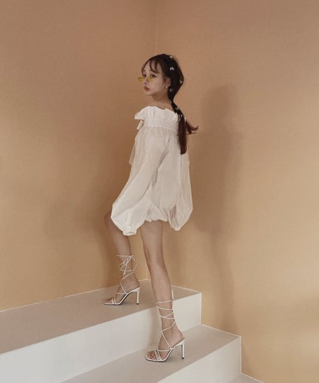 バルーンチュニックワンピース / Balloon Tunic One-Piece