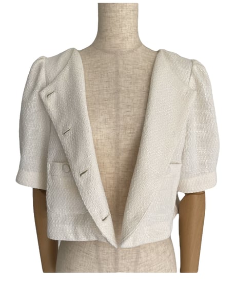 サマーツイードクロップドジャケット / Summer Tweed Cropped Jacket