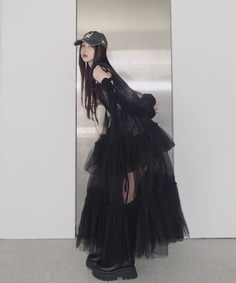 チュールスカート/Tulles Skirt | FICTION TOKYO OFFICIAL チュールスカート/Tulles Skirt | FICTION TOKYO OFFICIAL