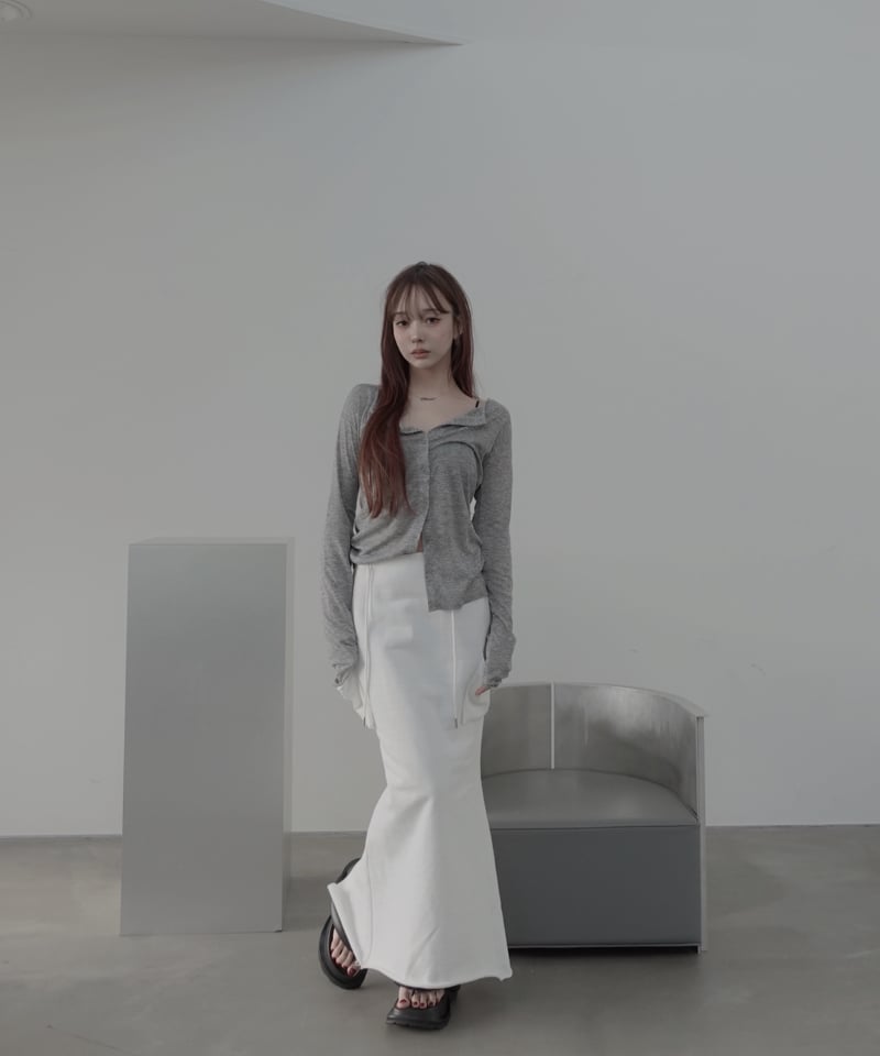スウェットフレアスカート / Sweat Flare Skirt | FICTION TOKY