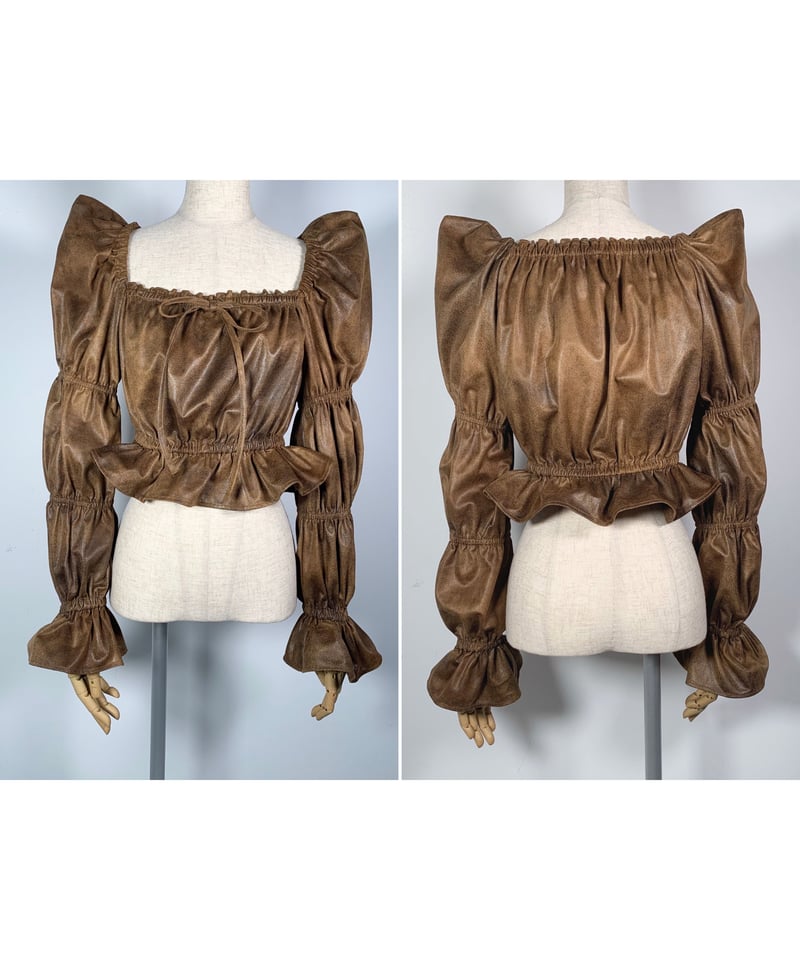 Front Ribbon Tops フロントリボントップス | FICTION TOKYO O