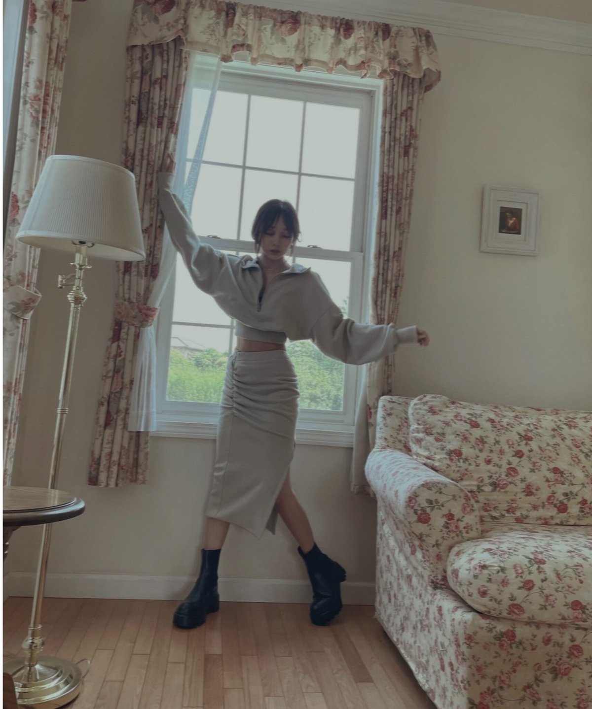 スリットスウェットスカート /Slit Sweat Skirt | FICTION TOKYO