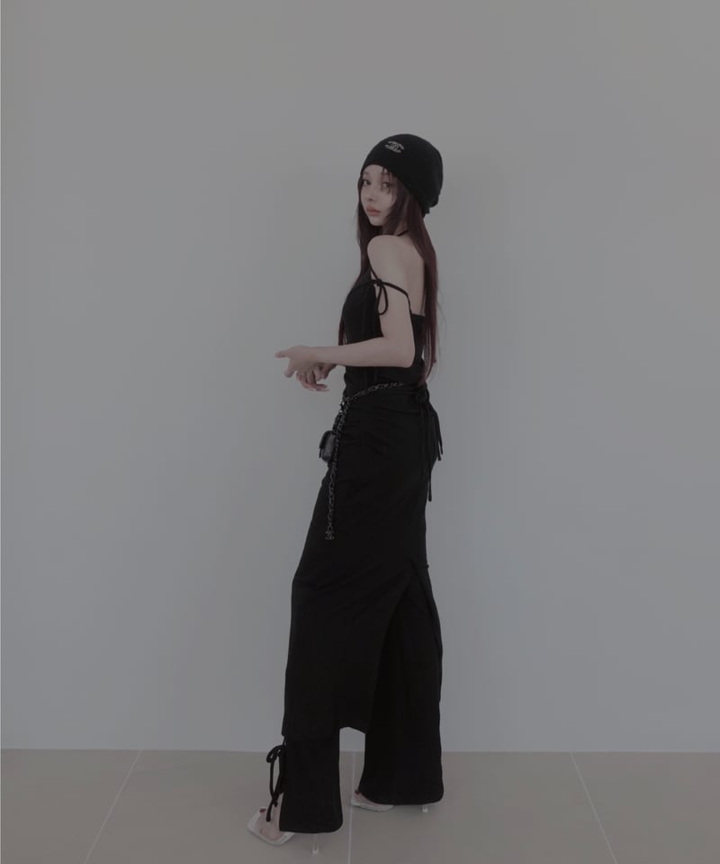 FICTION TOKYO サイドリボンシアーフレアパンツ fit=scale-down,w=1200