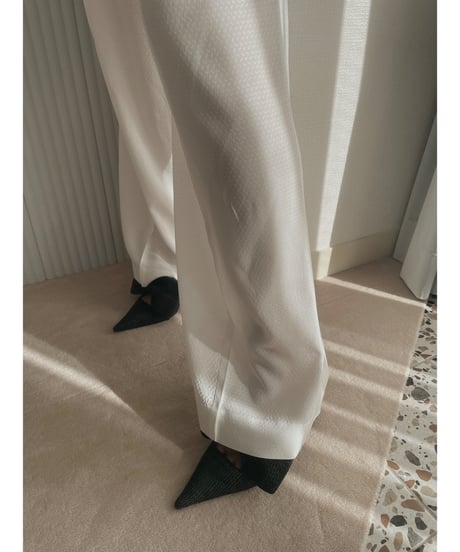 サイドカットシアーパンツ / Side Cutting Sheer Pants