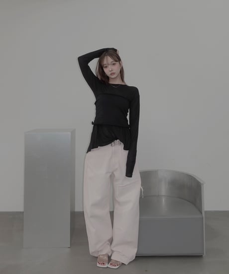 スウェットベアトップ /Sweat Bare Top
