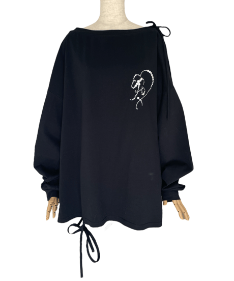 ビジューロングスリーブT / Bijou Long Sleeve T