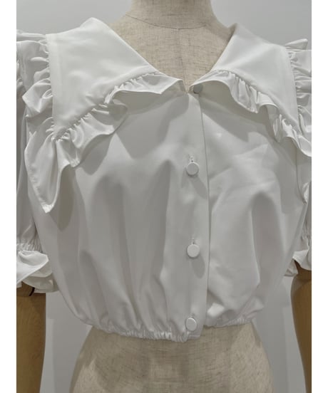 2Wayビッグカラーブラウス  2way Big Collar Blouse