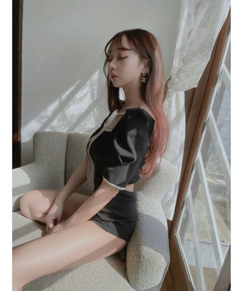 2Wayパイピングボディースーツ / 2Way binding Body Suit | FIC 2Wayパイピングボディースーツ / 2Way binding Body Suit | FIC