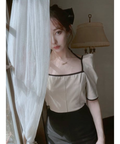 2Wayパイピングボディースーツ / 2Way binding Body Suit