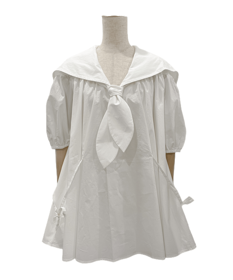 セーラーカラーチュニックワンピース / Sailor Collar Tunic One-Pie セーラーカラーチュニックワンピース / Sailor Collar Tunic One-Pie