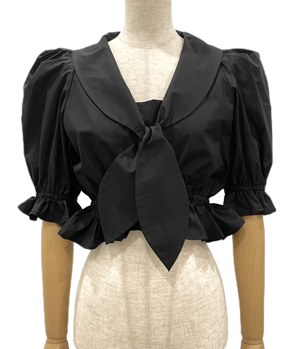 セーラータイブラウス /Sailor Tie Blouse | FICTION TOKYO O セーラータイブラウス /Sailor Tie Blouse | FICTION TOKYO O