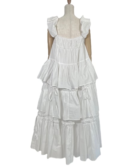 【White】ガウンドレス/Gown Dress