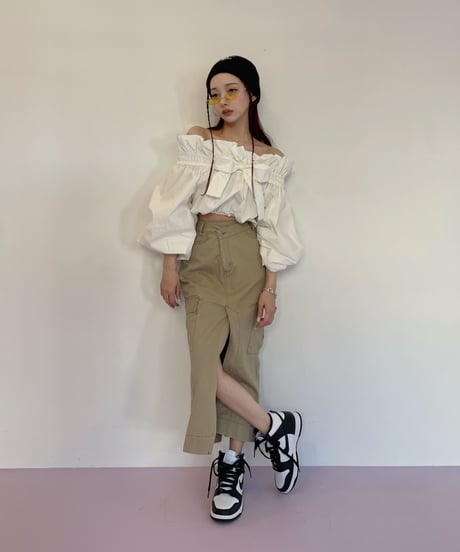 スリットカーゴスカート / Slit Cargo Skirt