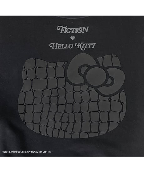 【Black】♡ Croco Kitty ♡ ボリュームスリーブスウェットトップ / ♡Croco Kitty♡ Volume Sleeve Sweat Top