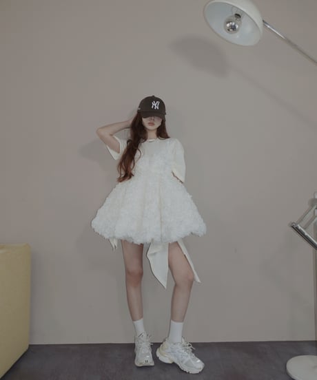 【Milk】ブルームペタルチュニックドレス / Bloom Petal Tunic Dress