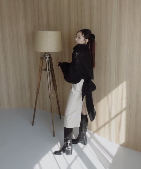 レザーベアワンピース(+グローブ) /FauxLeather Bare One-Piece(+Glove)