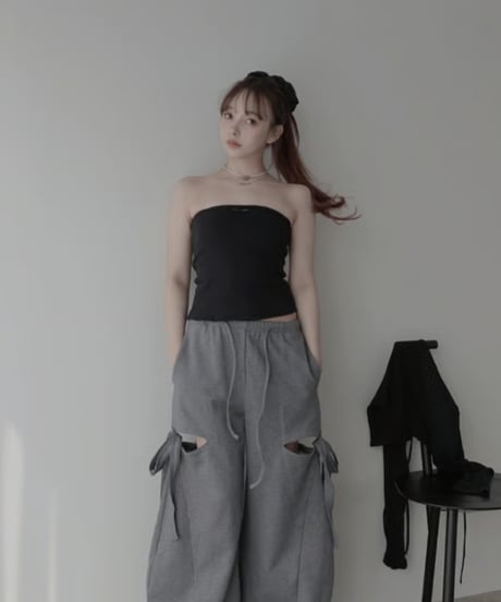 コットンレースビッグシュシュ/CottonLace Big Chouchou
