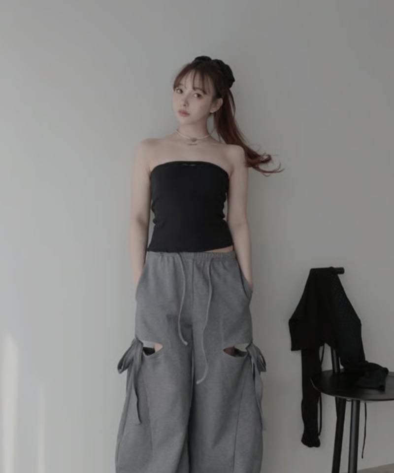 コットンレースビッグシュシュ/CottonLace Big Chouchou | FICTIO