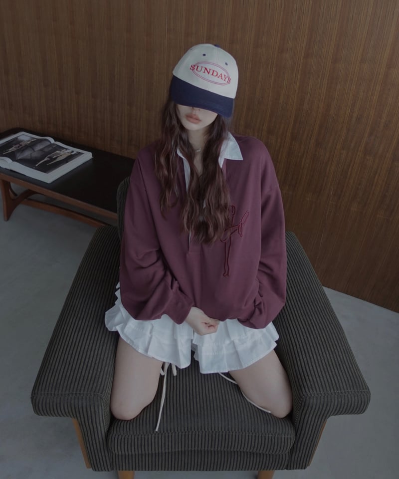 【美品】NONTOKYO FRILL BUNCH SKIRT フリルスカート　青 美品】NONTOKYO FRILL BUNCH SKIRT フリルスカート 青