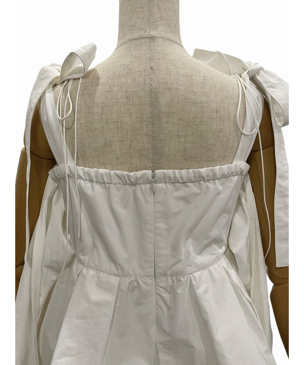 fictiontokyo ダブルスカートリボンチュニック ダブルスカートリボンチュニック / Double Skirt Ribbon Tunic