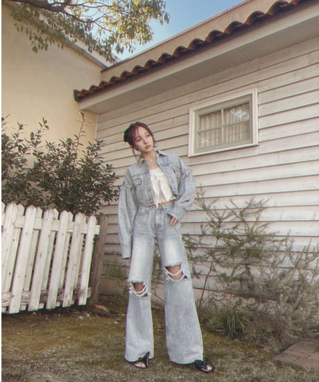 Puff Sleeve Cropped Jacket /パフスリーブクロップドジャケット