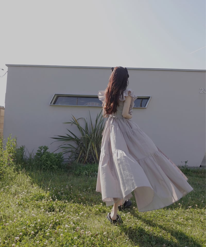 サマーロングドレス / Summer Long Dress | FICTION TOKYO O サマーロングドレス / Summer Long Dress | FICTION TOKYO O