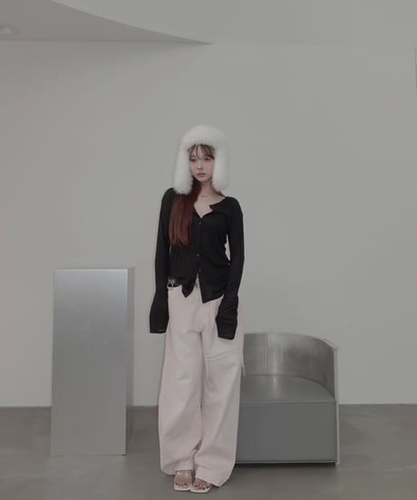 【Basic Collection】2Wayシアートップ /2Way Sheer Top