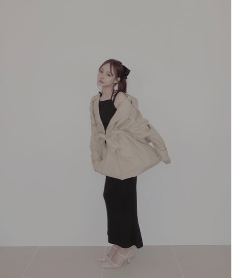 2Wayバルーントレンチコート / 2Way Balloon Trench Coat