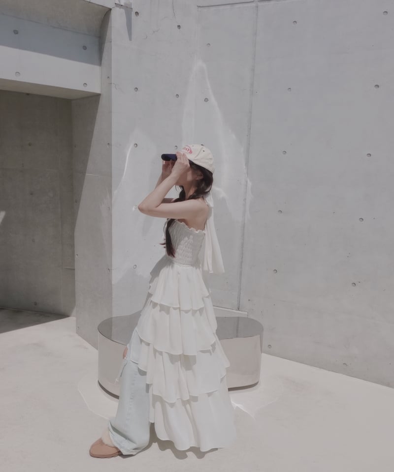 Milk】サマーロングドレス / Summer Long Dress | FICTION T
